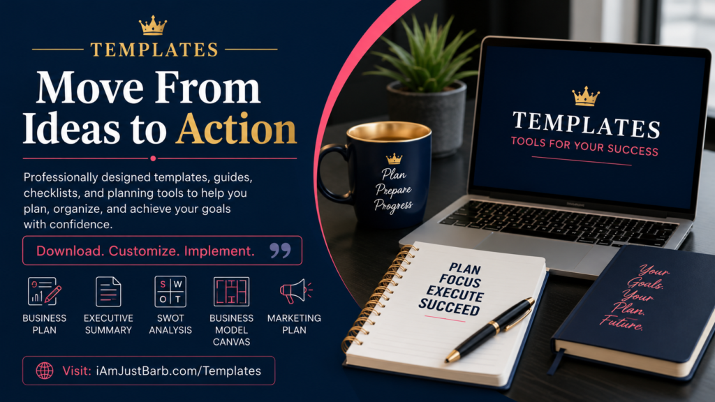 Templates to Help You Move From Ideas to Action