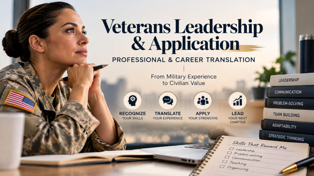 Veterans Leadership & Application: Professional & Career Translation