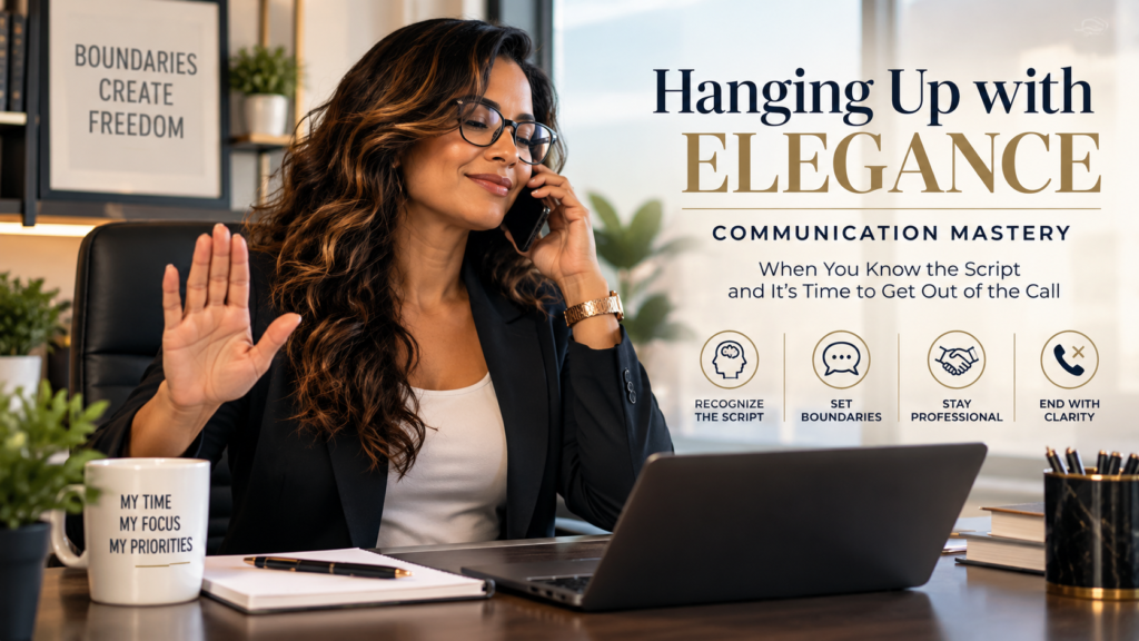 Reflection: Hanging Up with Elegance