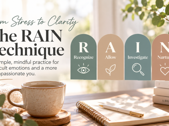 How to Use the RAIN Technique as a Daily Self-Nurturing Practice
