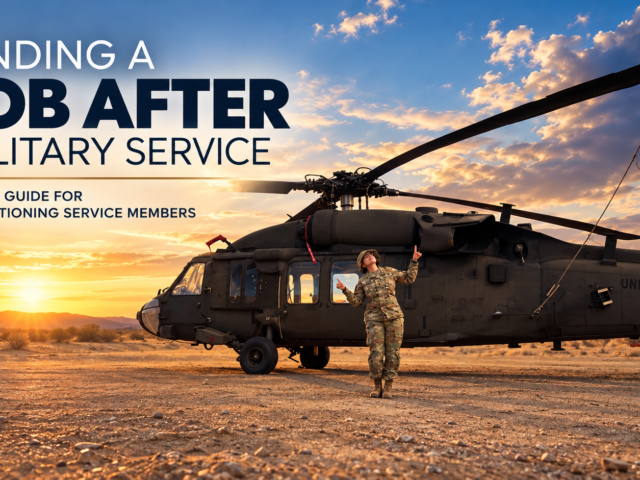 Finding a Job After Military Service: A 2026 Guide for Transitioning Service Members